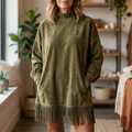 Sheri | Cozy Fringe Dress