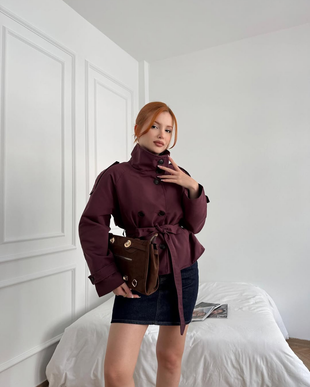 Short Trench Coat
