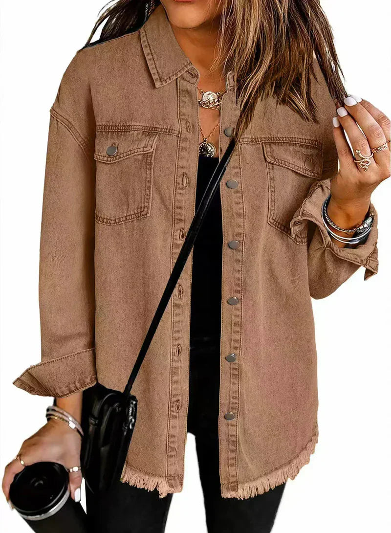 STEFANIA™ | TIMELESS STYLE DENIM JACKET
