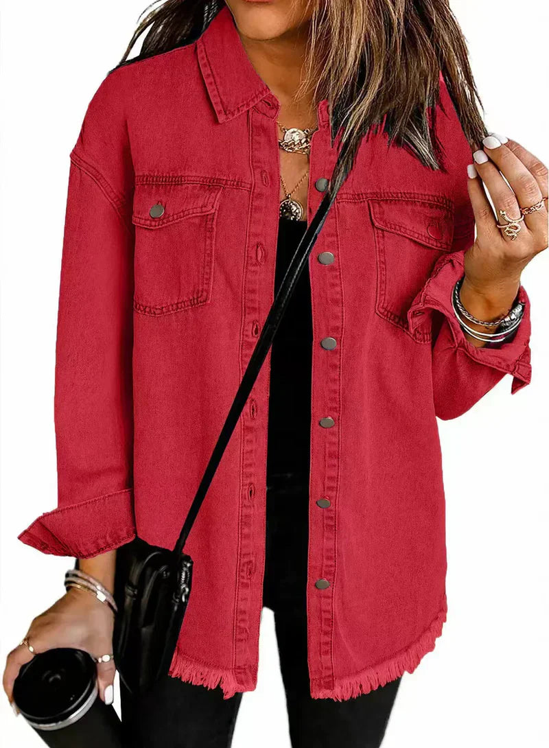 STEFANIA™ | TIMELESS STYLE DENIM JACKET
