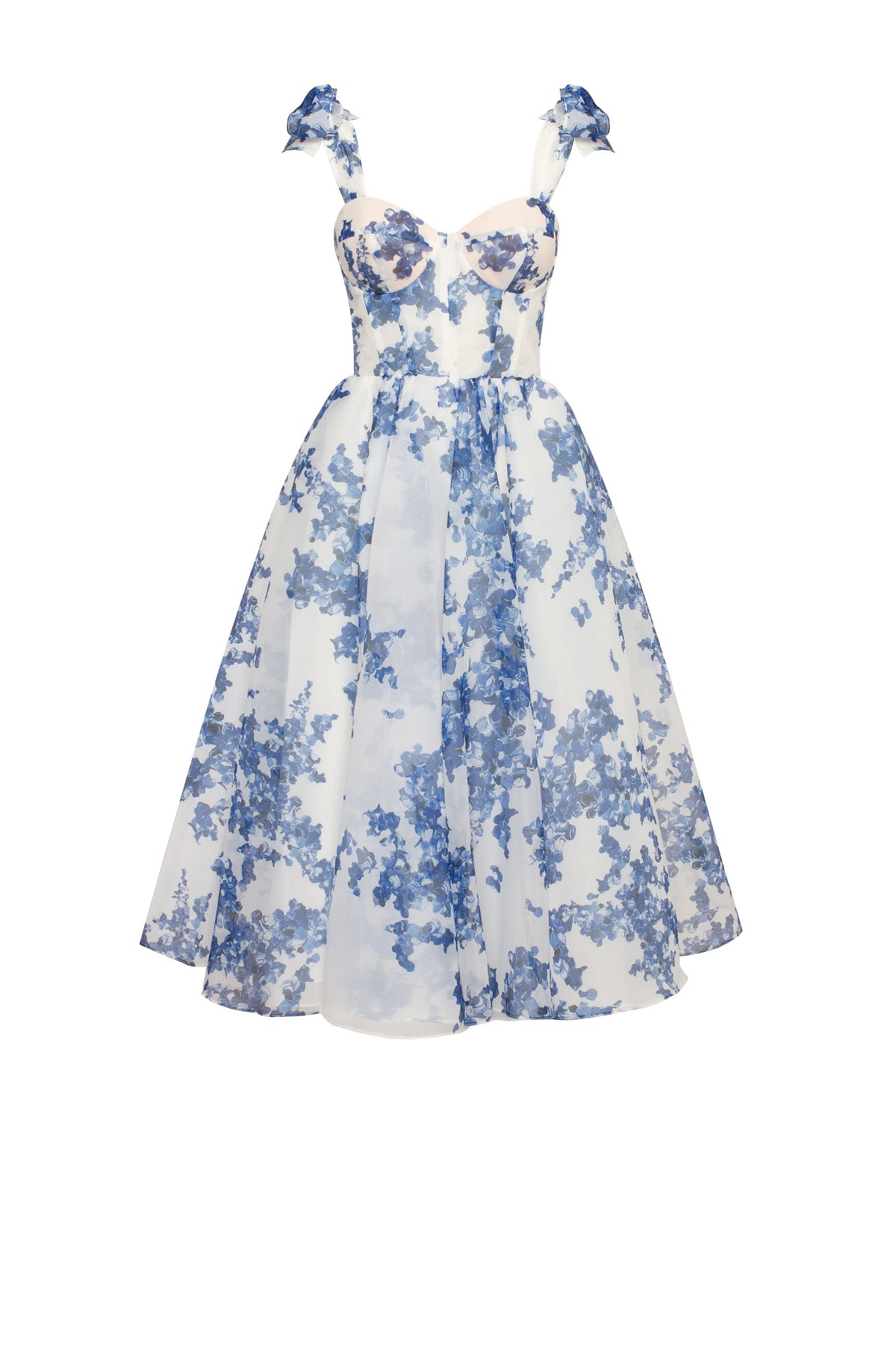 Charming blue Midi Dress