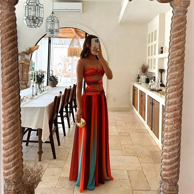 Laney Strapless Maxi Dress