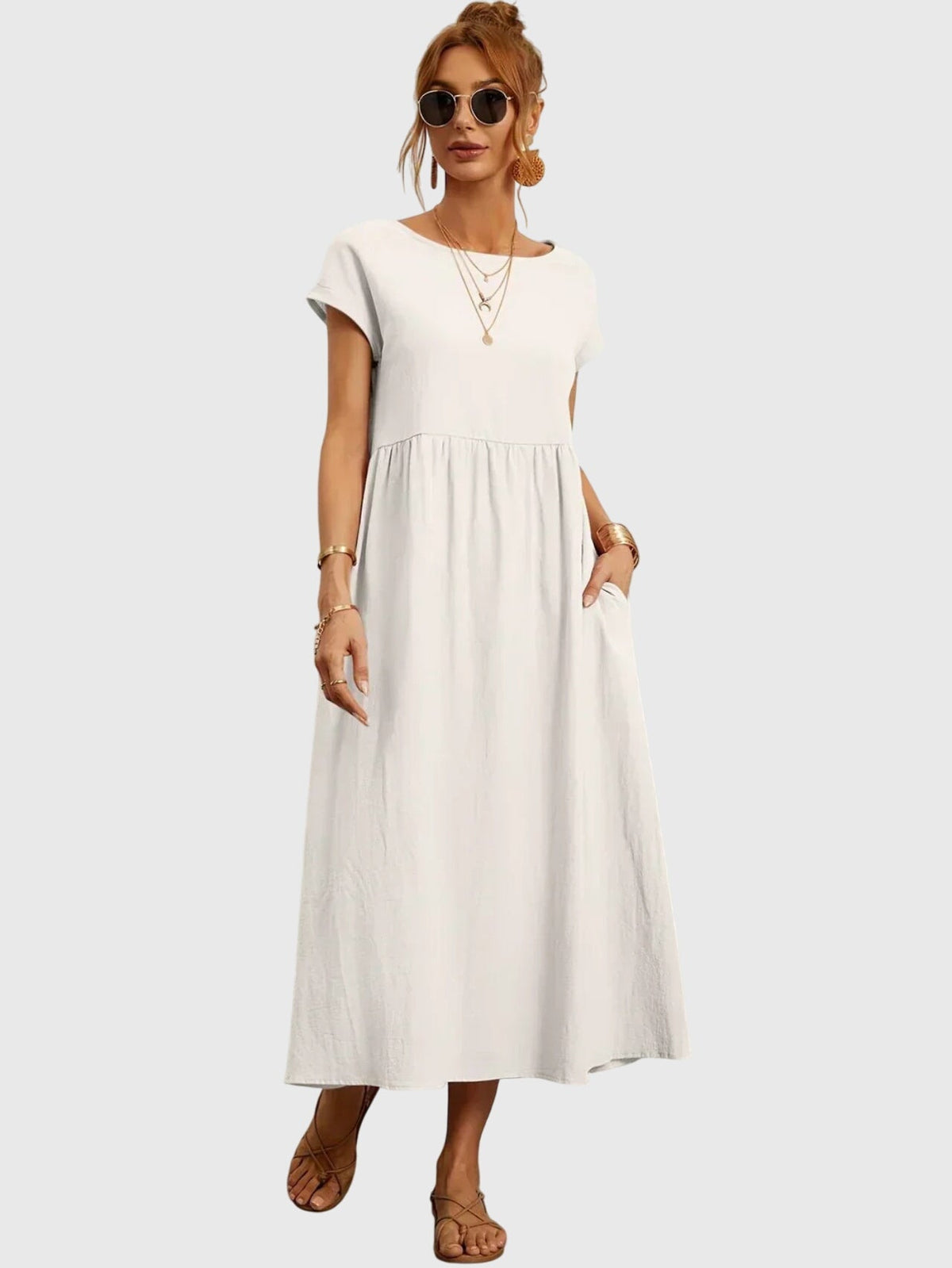 Giselle™ - Casual Pocket Dress